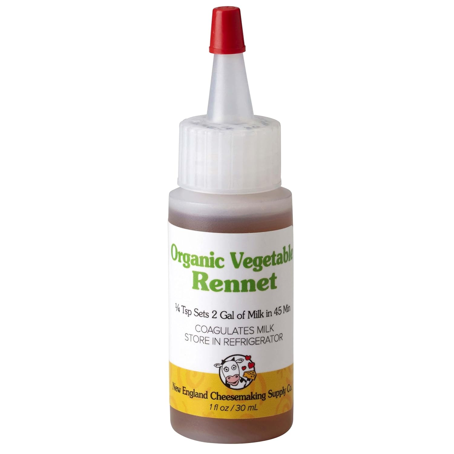 NEW ENGLAND CHEESEMAKING Rickis Vegetable Rennet, 2 FZ