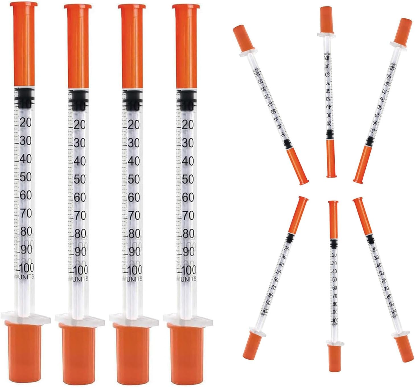10 Pack 1ml 0.3x8mm Plastic Multiple Uses Distribution Measuring Tools,Individually Sealed Packaging,Lab Accessories(10)