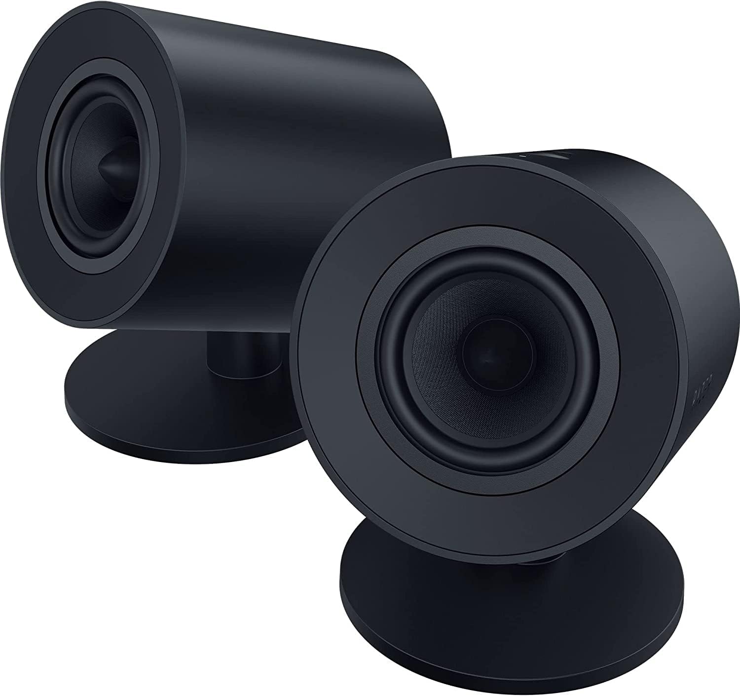 Razer Nommo V2 X - Full-Range 2.0 PC Gaming Speakers (Two 3” Full-Range Drivers, THX Spatial Audio, Max Sound Pressure Level of 96dB, Cross-Platform Compatibility) Black