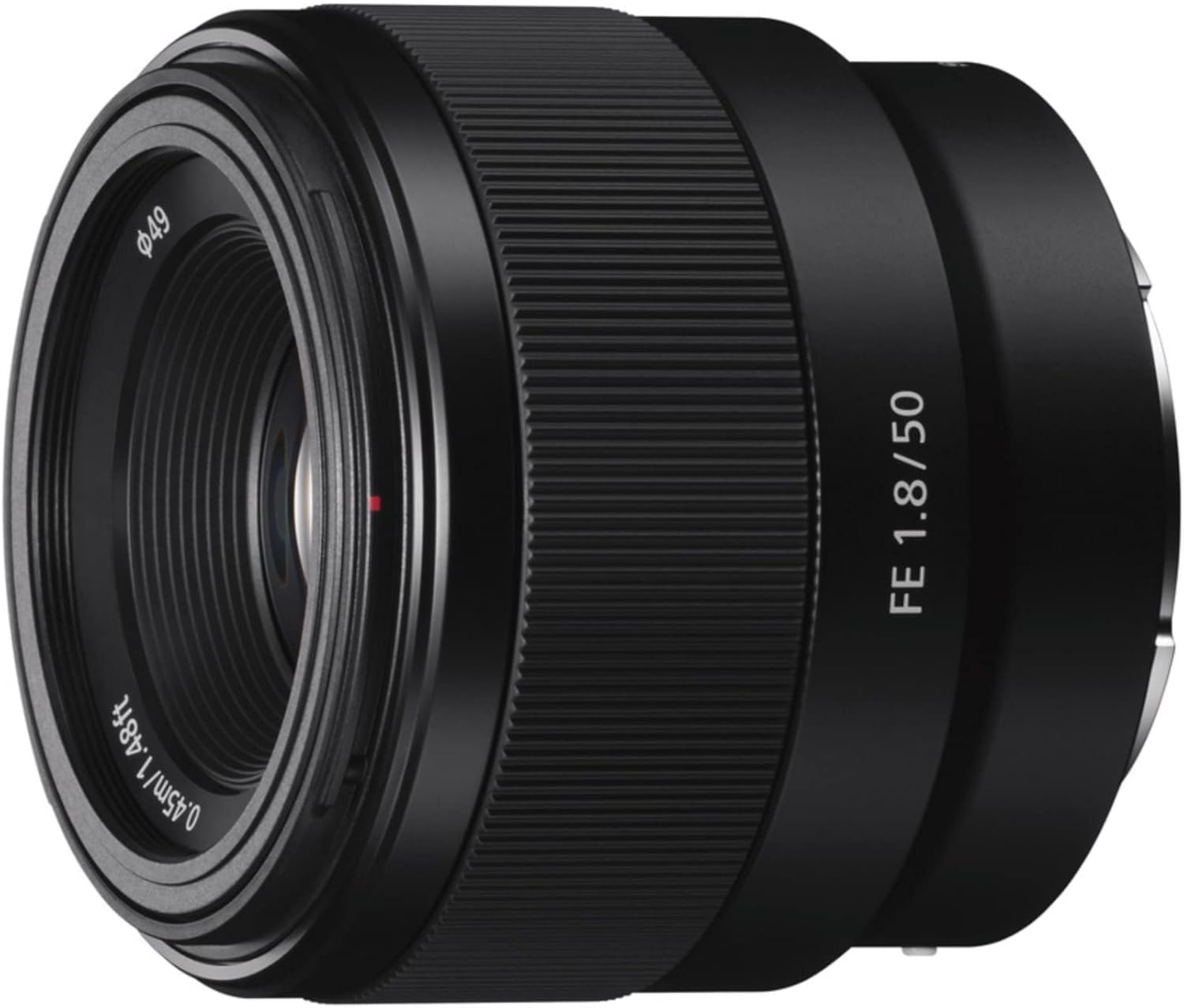 Sony SEL50F18F E Mount Full Frame 50 mm F1.8 Prime Lens, Black