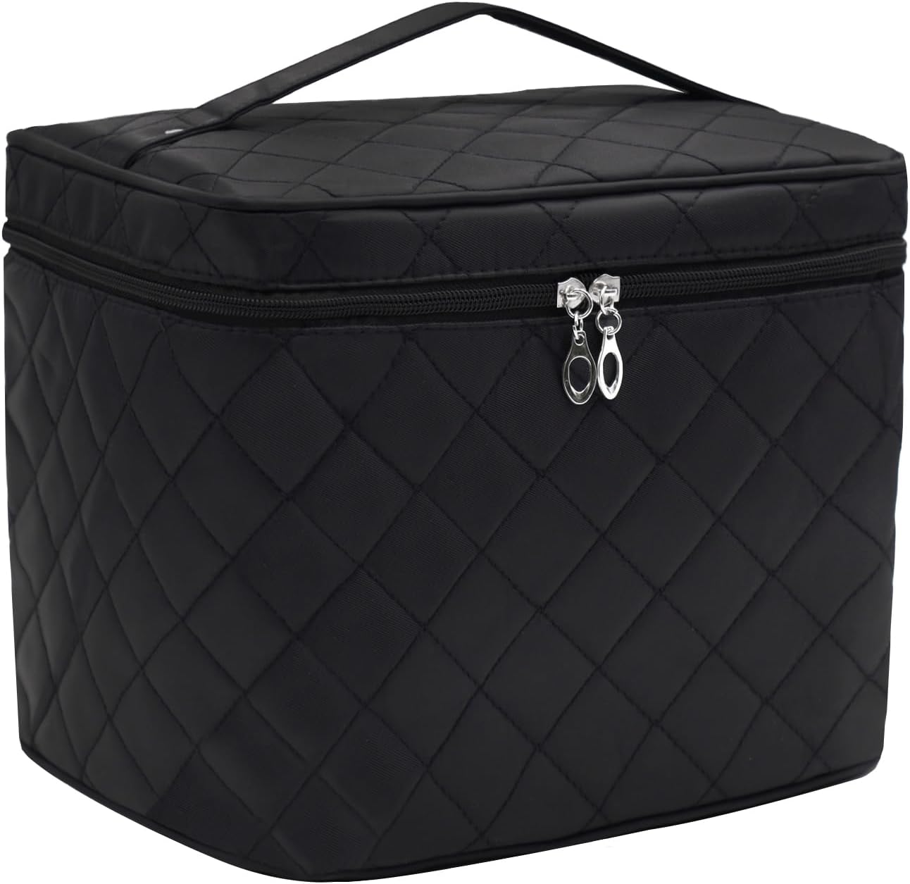 Make-Up Bag, Large Cosmetic Bag, Foldable Waterproof Multifunctional Toiletry Bag for Holiday, Camping, Bathrooms