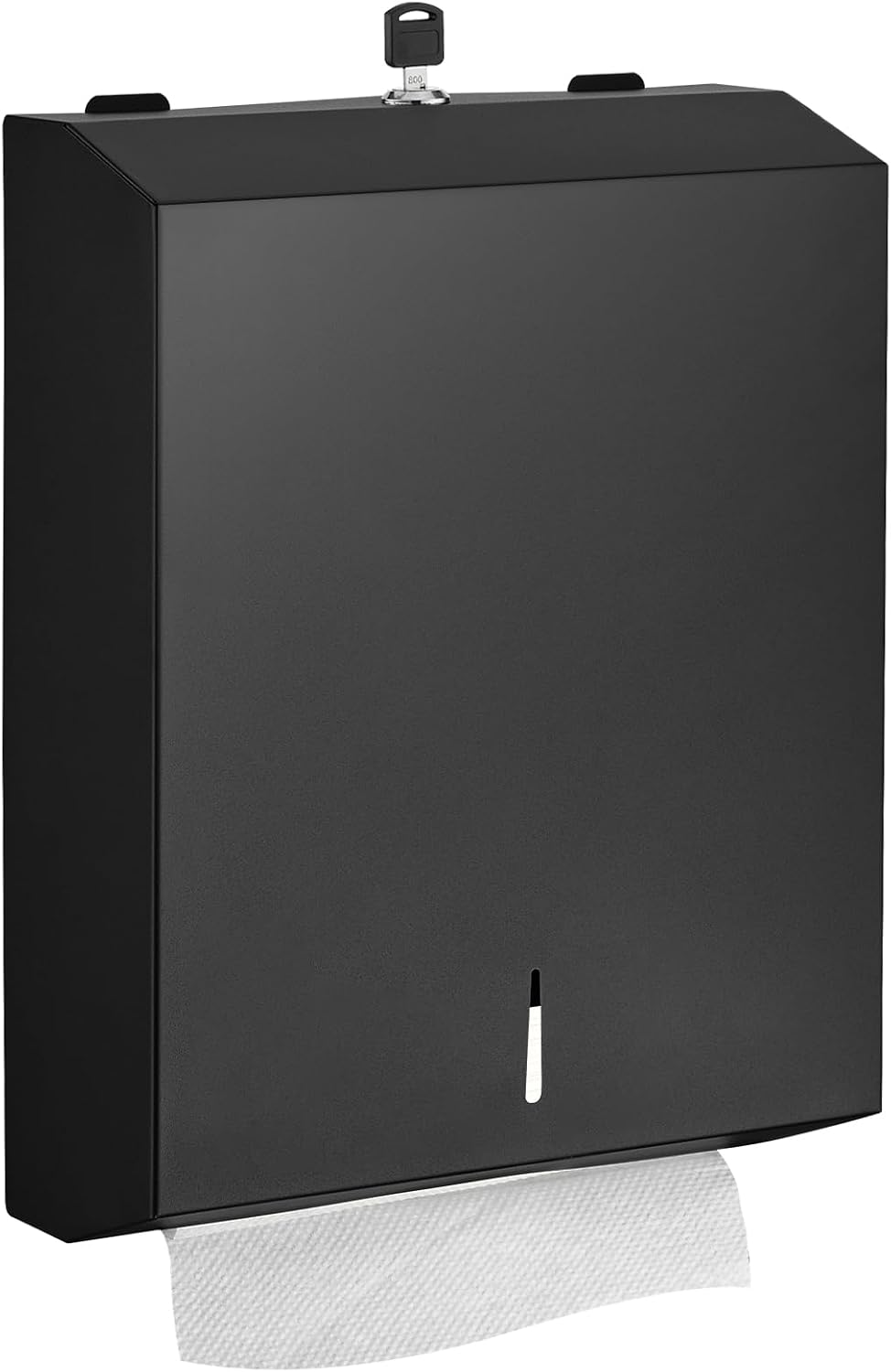 modunful Paper Towel Dispenser Wall Mount - Multifold Trifold Paper Towel Dispensers, Large Capacity Stainless Steel Tissue Holder, Commercial Hand Towel Holder Suitable for Bathrooms Public Place