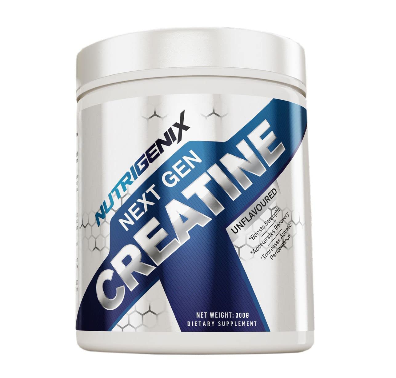 Nutrigenix Creatine Monohydrate - 300g - 60 Servings - 100% Micronised Supplement