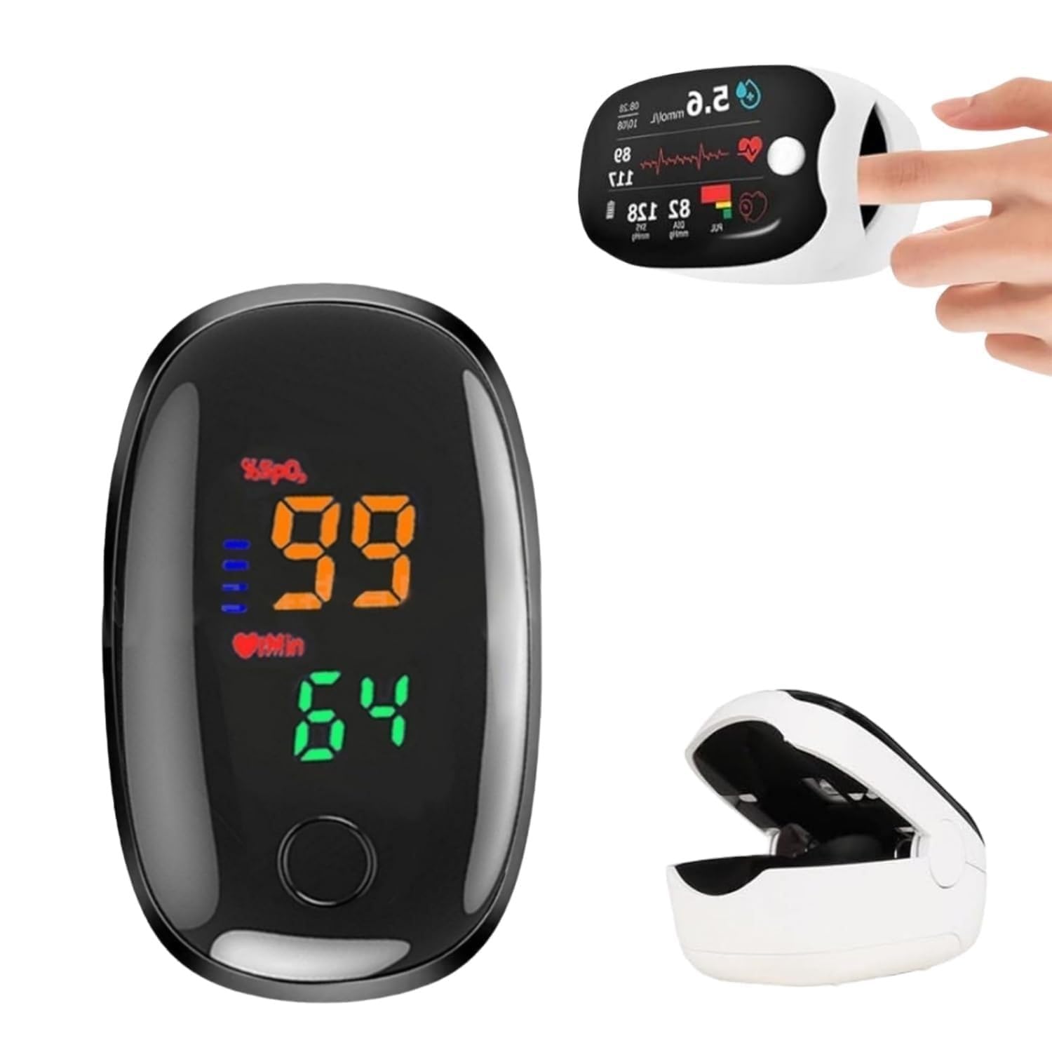 2025-Non Invasive for Meter-Glucose monitor no pricking glucose meters,Upgraded Blood Sugar Monitors for Home or Outdoor Use-1PCS-A1