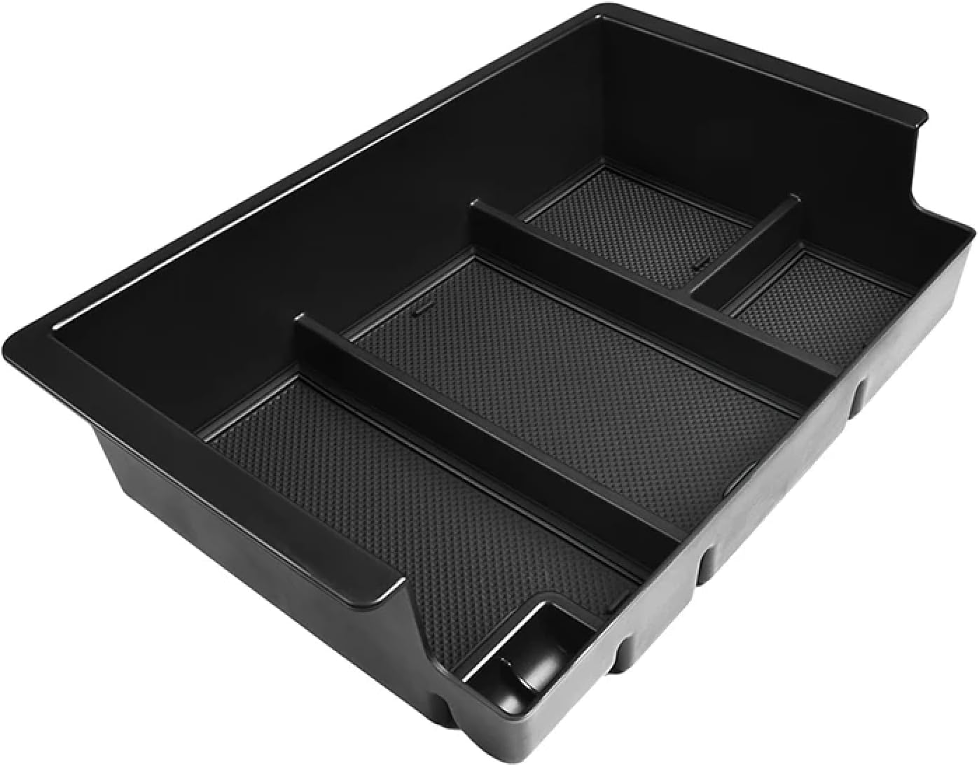 FELEA Car Armrest Organizer for Insignia, for Chevy Silverado GMC Sierra 2014-2018 Centre Console Armrest Storage Box Central Control Storage Tray Car Interior Accessories,C