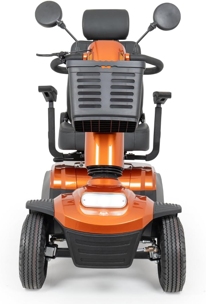 Savvy 8 Mobility Scooter – 8mph Road Legal Electric Scooter with 28 Mile Range, 600W Motor, Pneumatic Tyres, Electromagnetic Brakes, 28 Stone Weight Capacity