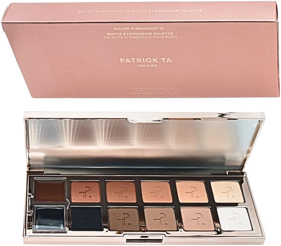 PATRICK TA Major Dimension Iii Matte Eyeshadow Palette
