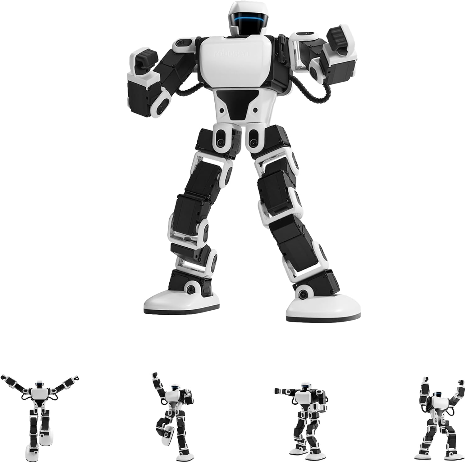 Robosen Interstellar Scout K1 Series - Next-Gen Family Entertainment Robot, Voice-Controlled, Programmable Bipedal Humanoid with Manual and Block-Based Programming, Lightweight and Portable