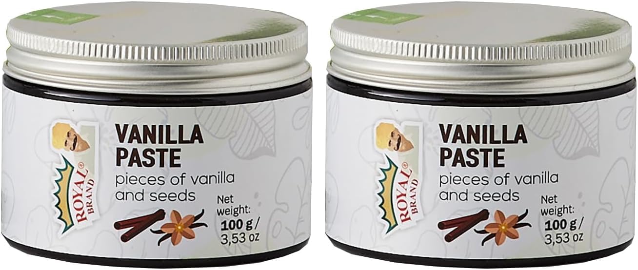 Vanilla Bean Paste with Vanilla Bourbon 100g (Pack of 2)