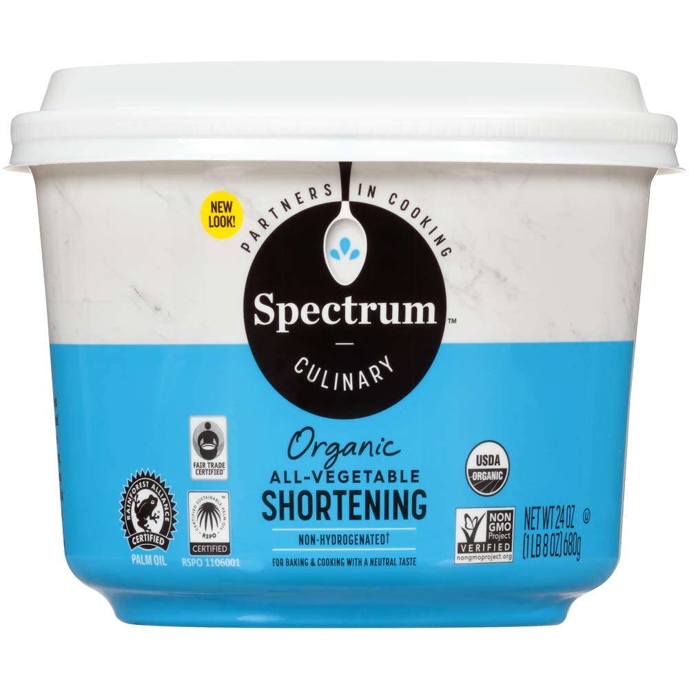 Spectrum Naturals, Shortening Vegetable Organic Gluten-Free, 24 oz