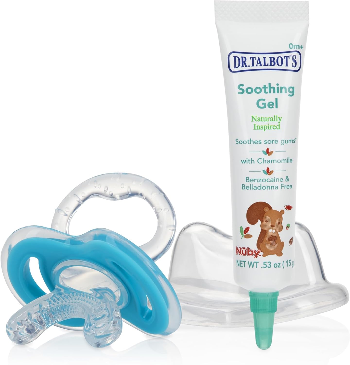 Dr. Talbot's Soothing Gel + Gum-EEZ Teether Combo, 0.53 fl oz, 0+M