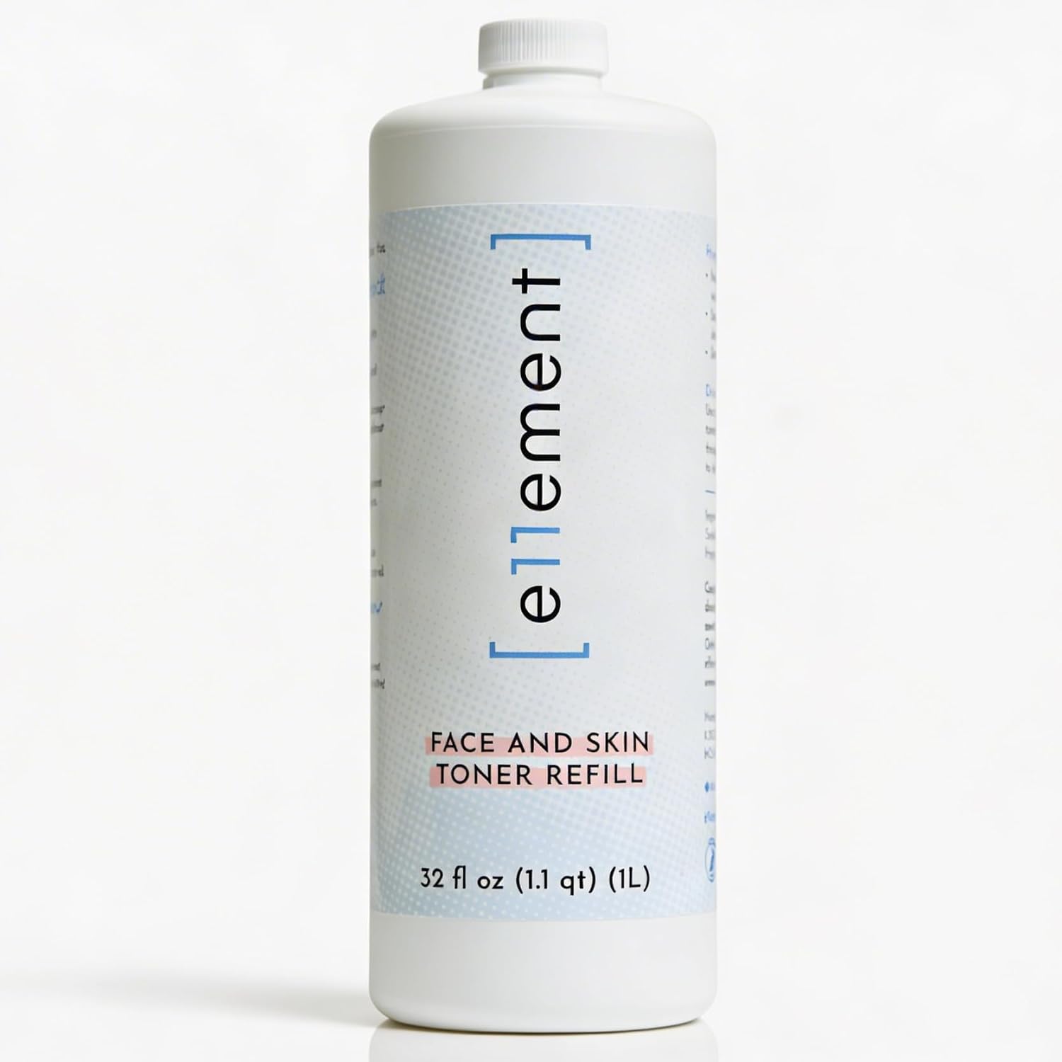 e11ement Hypochlorous Acid Spray for Skin, HOCl Facial Mist & Body Spray, Skin Cleanser for Face, Acne Prone & Sensitive Skin, Fragrance Free, All Skin Types & All Ages (1L Refill)
