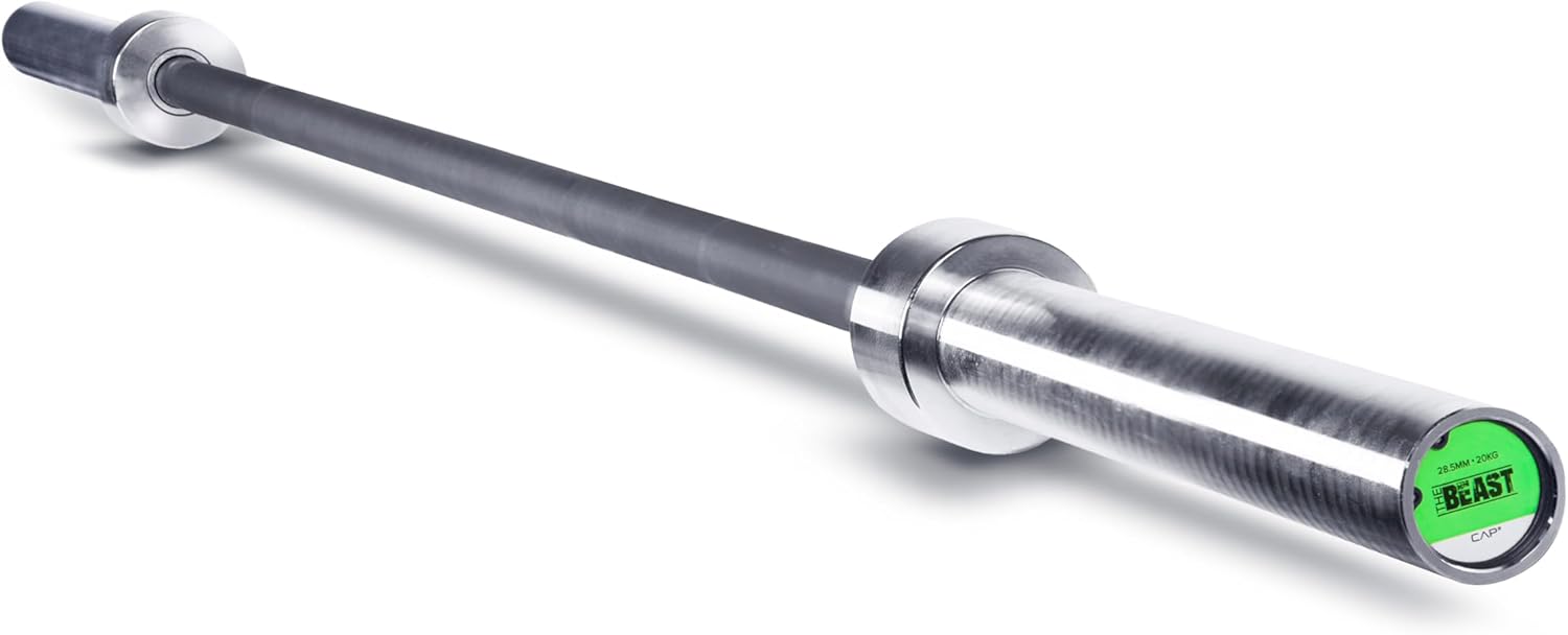 Cap Barbell 7-Foot Olympic Barbell Pro Series | Olympic & Power Bar Options