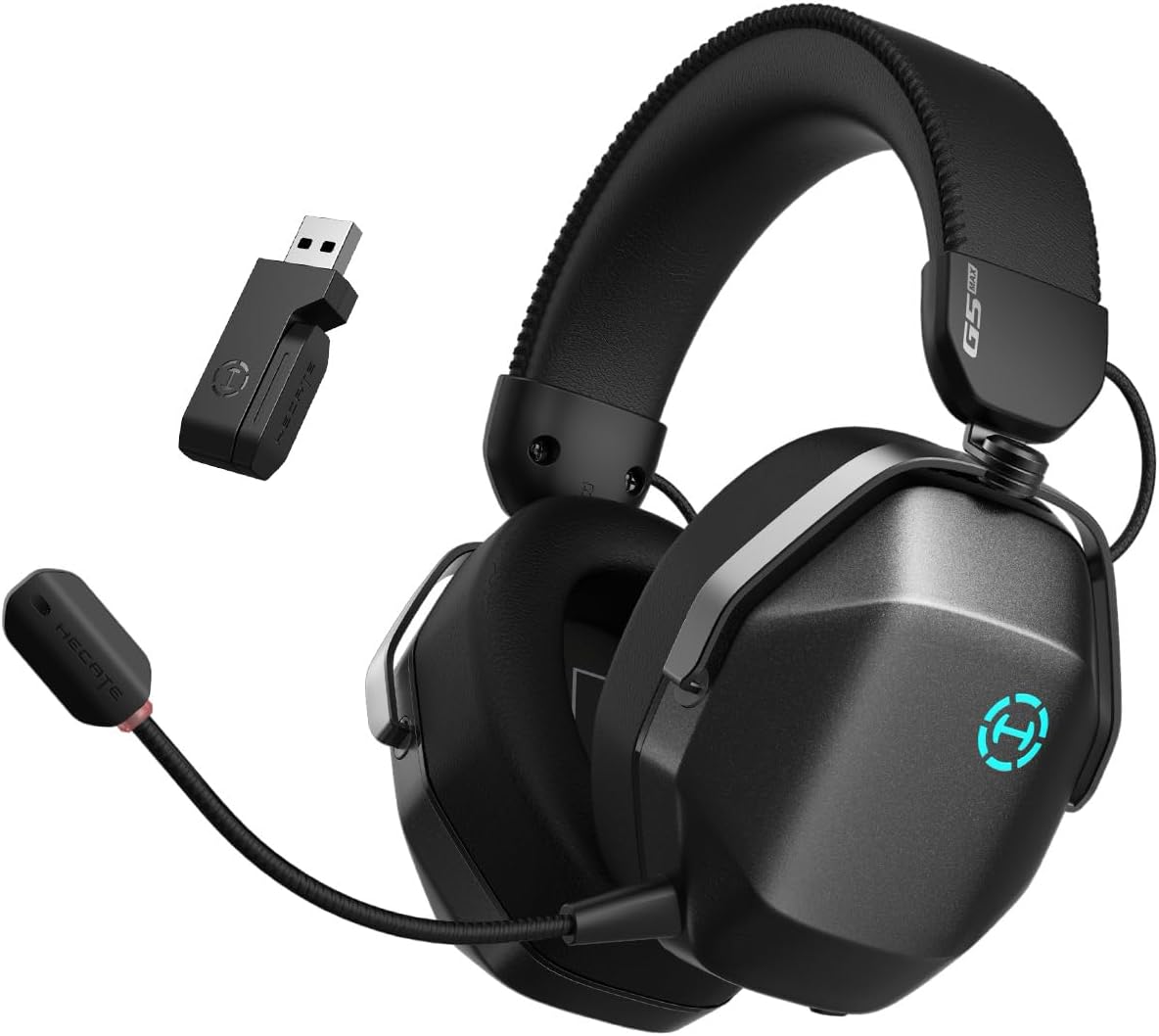 Edifier G5 MAX Wireless Gaming Headset, THX Spatial Audio, 305H, Space Grey