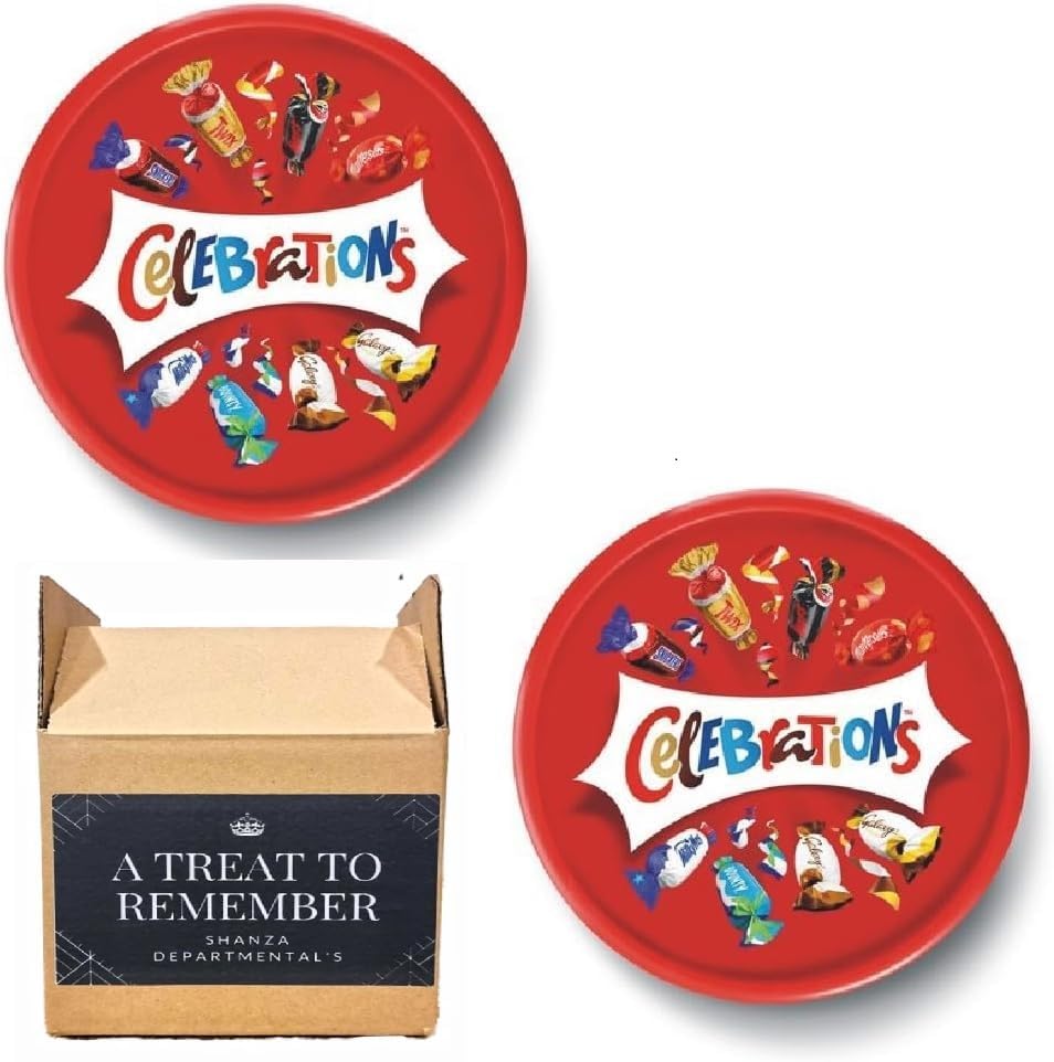 Celebrations Chocolate Box Tub 550g (Pack Of 2) | Shanza Departmental