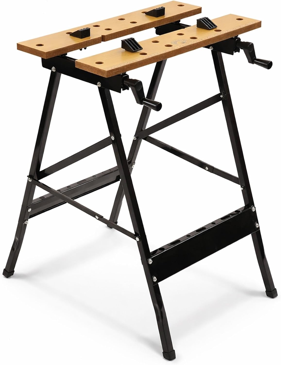 Oypla Folding Foldable Trestle Work Bench Workbench Portable 100kg