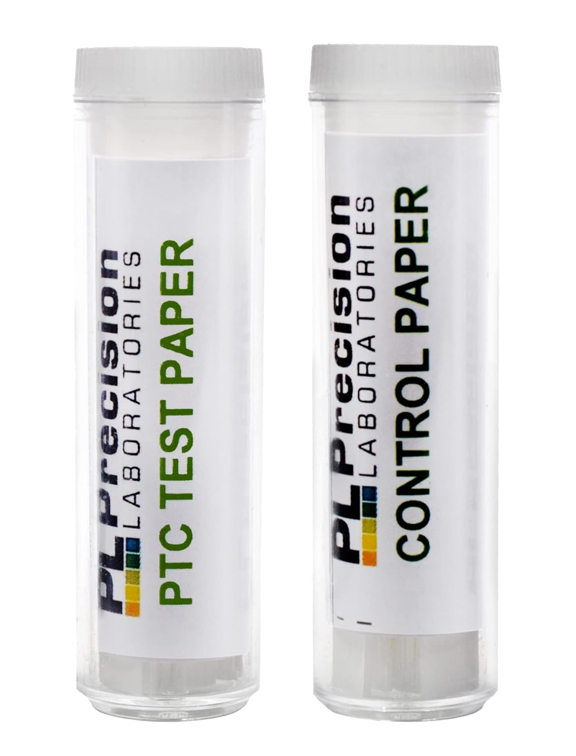 EISCO PTC Test Strips & Control Test Strips Experiment Set, Includes 2 Vials - Test Papers - Genetic Taste Testing