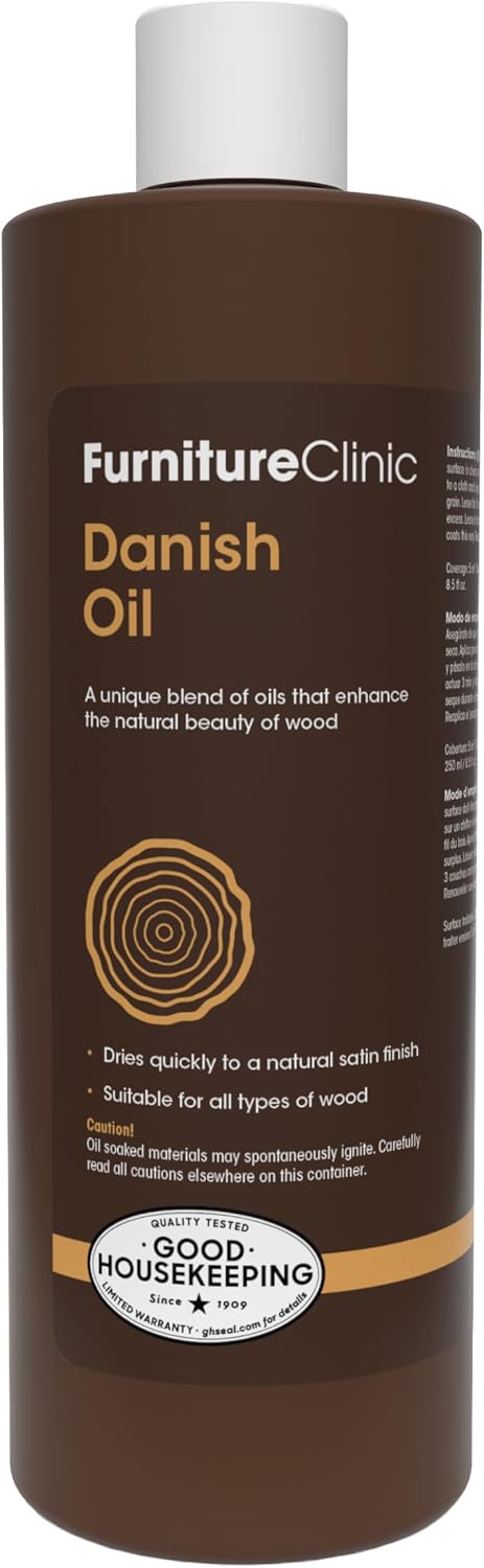 Furniture Clinic Danish Oil, Restore & Seal, Satin Finish