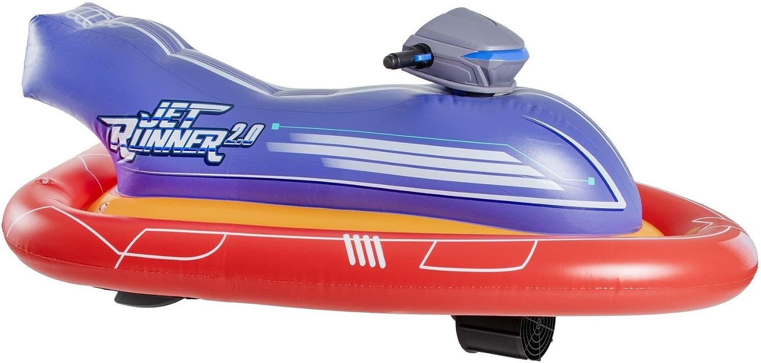 Poolcandy Jet Runner Motorized Inflatable Ride-On Watercraft PC1235JS1-F