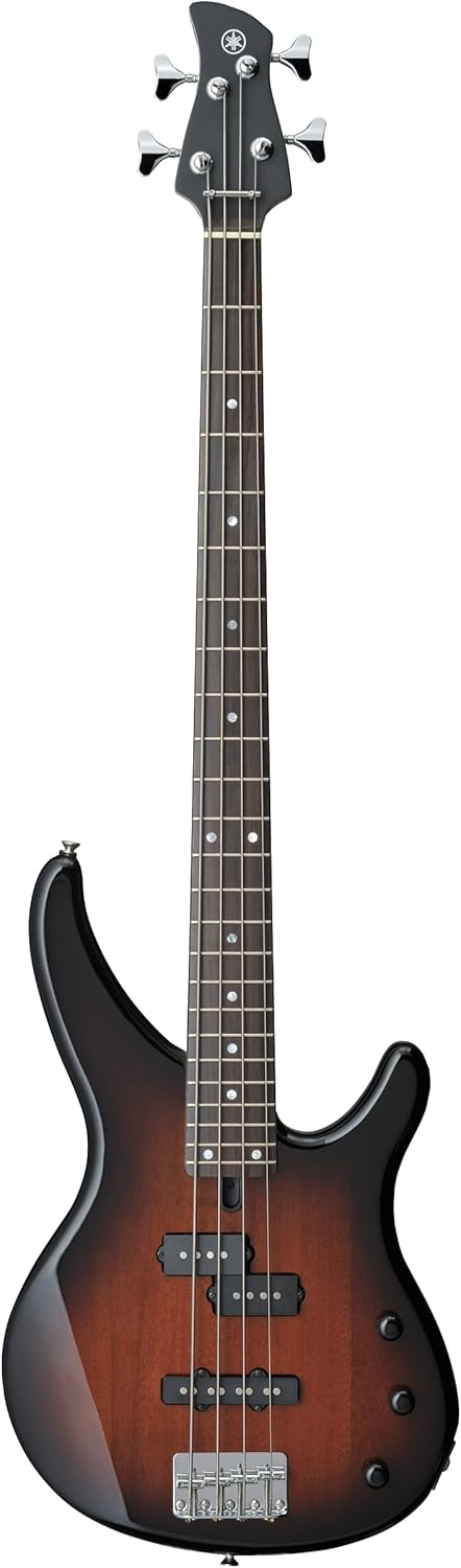 Yamaha TRBX174 Old Violin Sunburst Agathis Body, 4-String Electric Bass Guitar