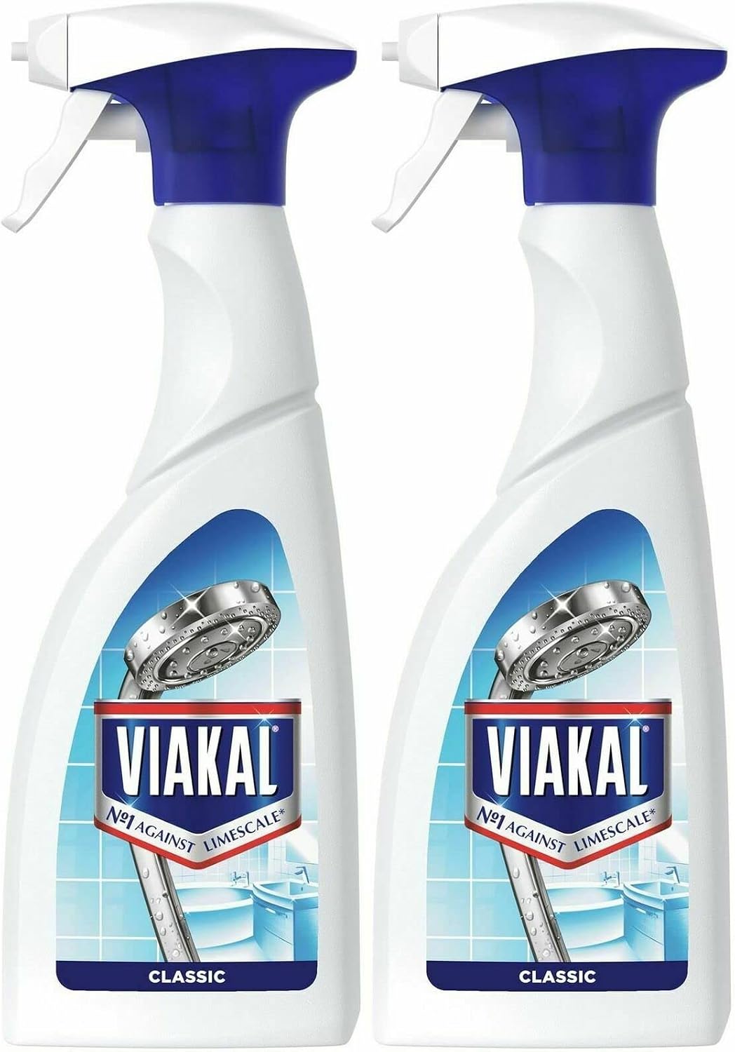 Viakal Limescale Remover Spray (500ml) - Pack of 2