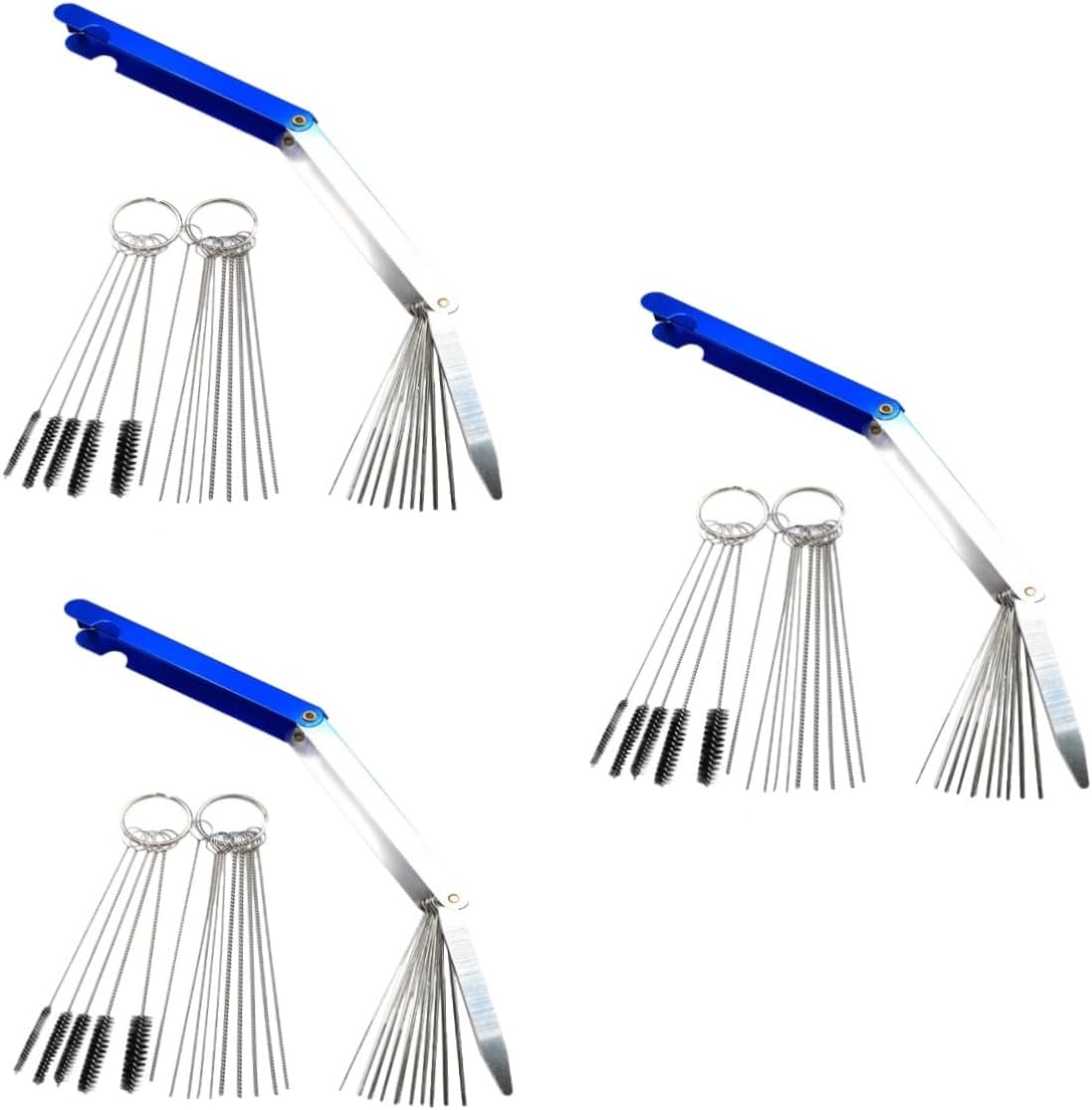 Zerodeko 9sets Mountain Bike Cleaning Kit off Bike Cleaner Carburetor Throttle Body Cleaning Brush Set