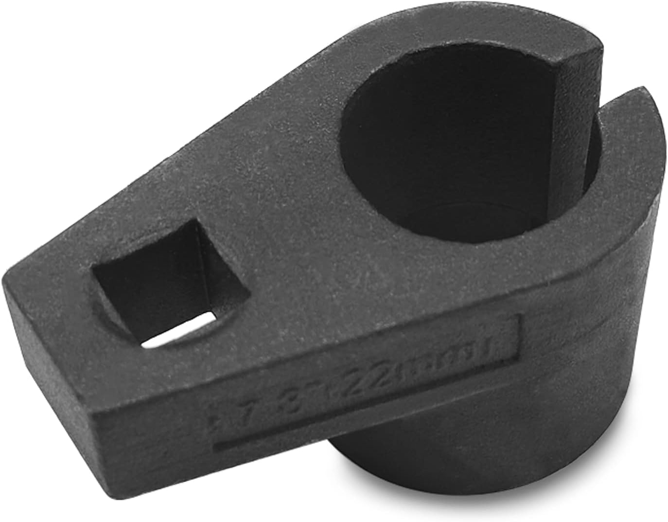 Offset Oxygen Sensor Socket, 3/8-Inch Drive, 7/8-Inch (22mm), Wire Gate Accesses Sensor from Side, Preventing Damage to Wires, Universal for Most Cars