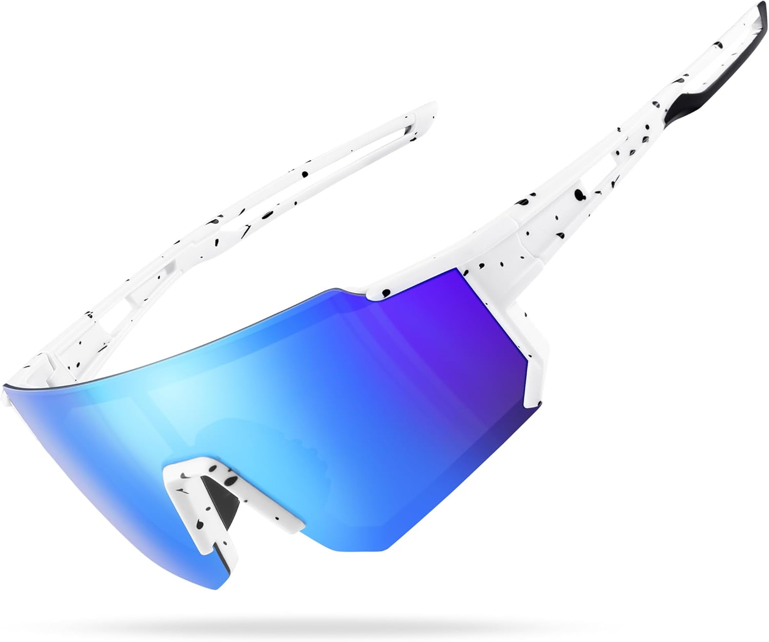 suoso Cycling Glasses Mens-Polarised Sports Sunglasses Womens-Running Glasses-Wrap Around Sunglasses-Mtb Glasses-Ski Sunglasses-Bike Glasses For Outdoor