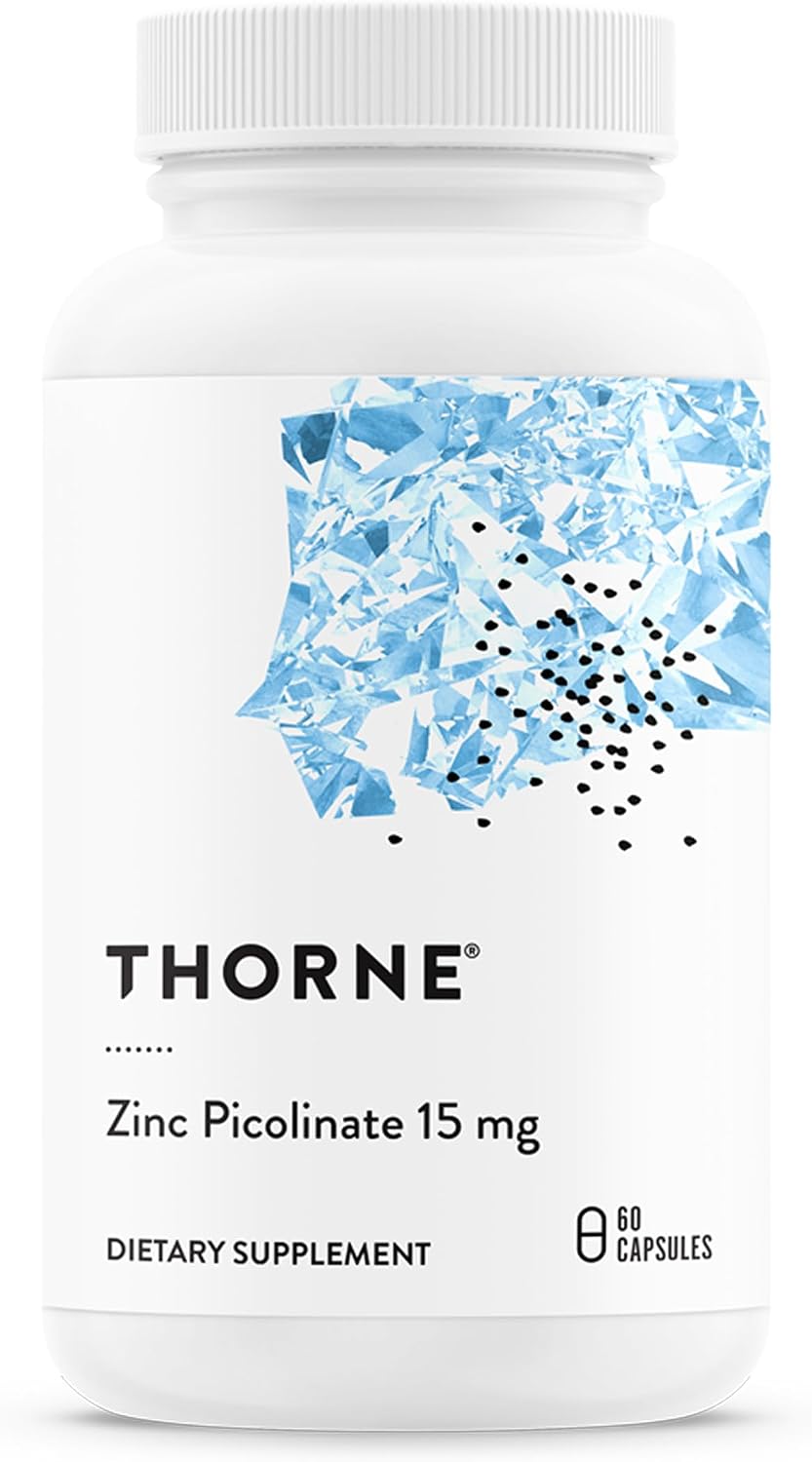 Thorne Zinc Picolinate 15mg, 60 Capsules