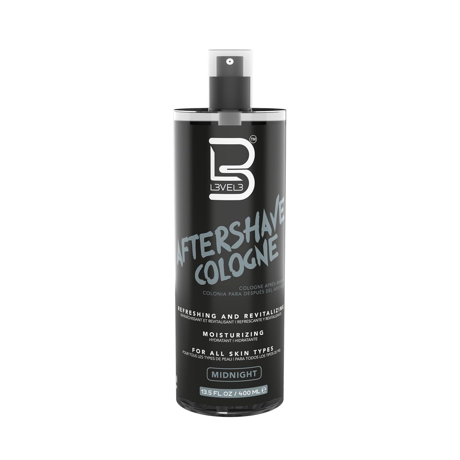 L3 Level 3 After Shave Spray Cologne - Softens Skin - Refreshes and Relieves Face and Skin - Moisturizing Formula Level Three After Shaving