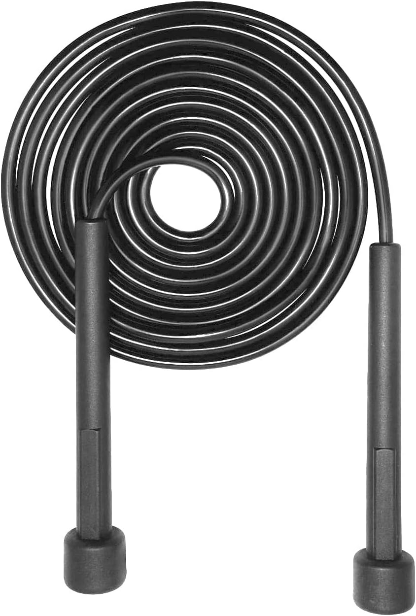 Muza Skipping Rope for Adults for Home Exercise and Body Fitness for Men, Women and Kids | Speed Skipping Rope with Non-Slip Handle | Adjustable Skipping Rope for Fitness, Fat Burning, Boxing,