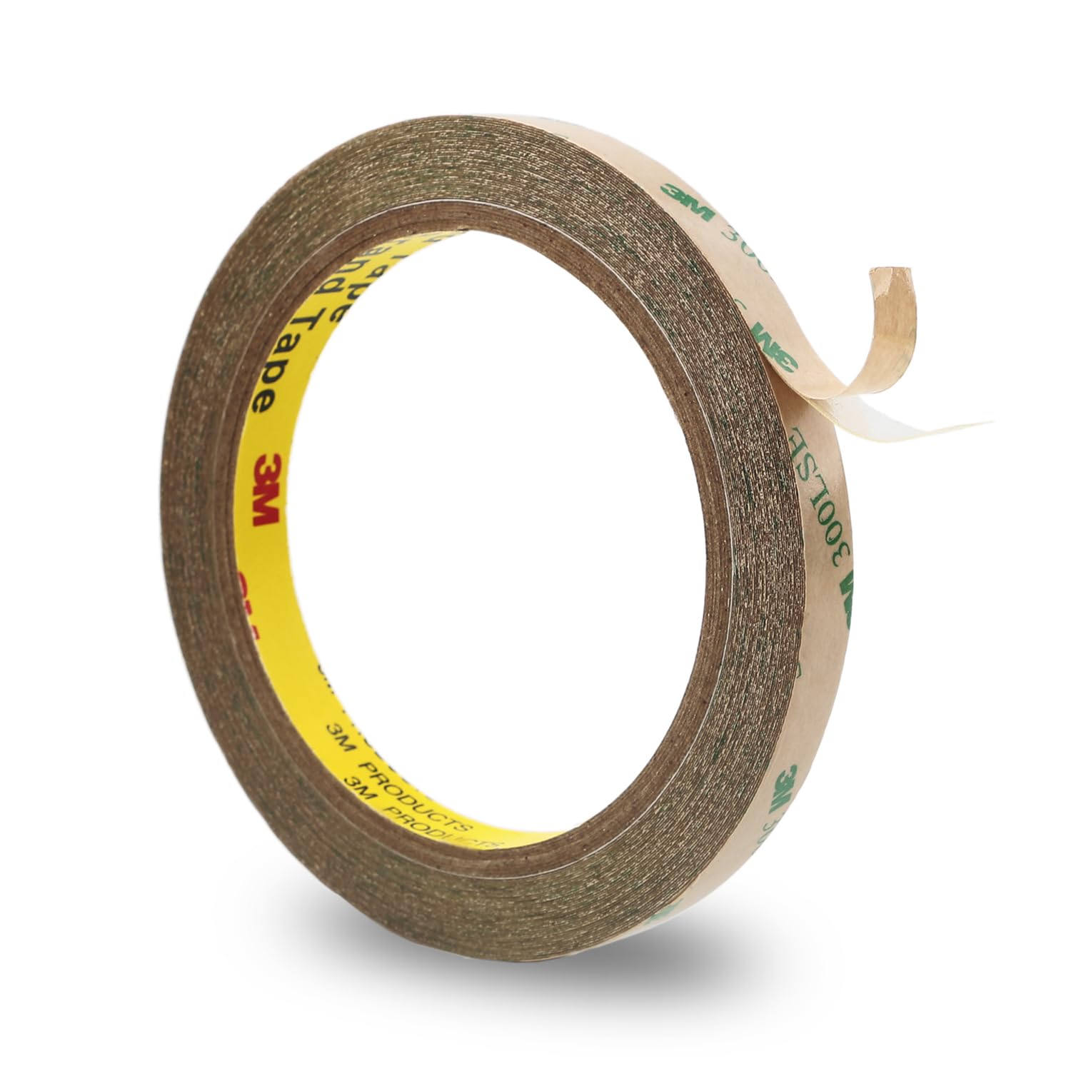 3M 300LSE Double Sided Tape 0.39" x 36 Ft, Clear Mounting Tape for Scrapbook, Heavy Duty Adhesive Tape Electronics, Laptop & Phone Repairs, Arts, Crafts, Leather Work, Card Making – 1 Pack