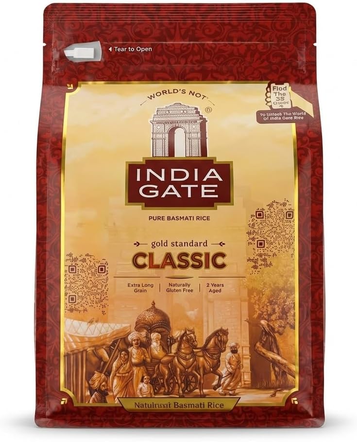India Gate Classic Gold Standard Basmati Rice 5kg