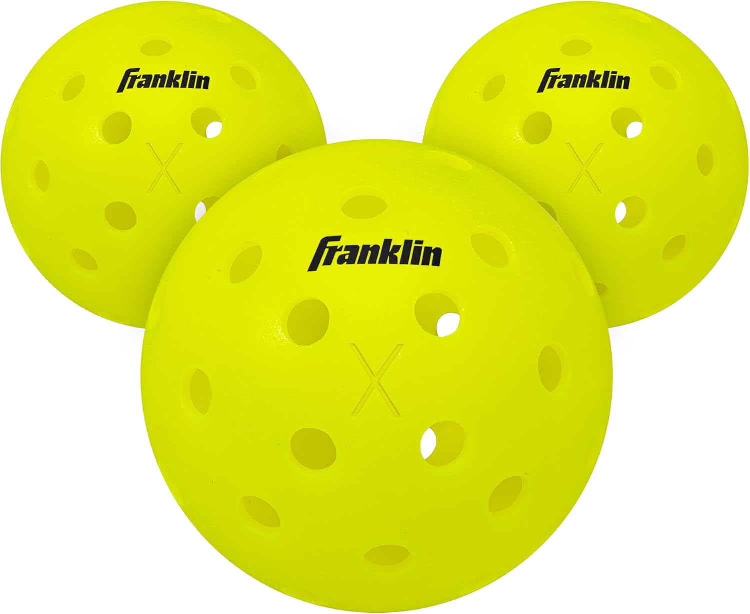Franklin Sports Pickleball-X Performance 40 Outdoor Balls