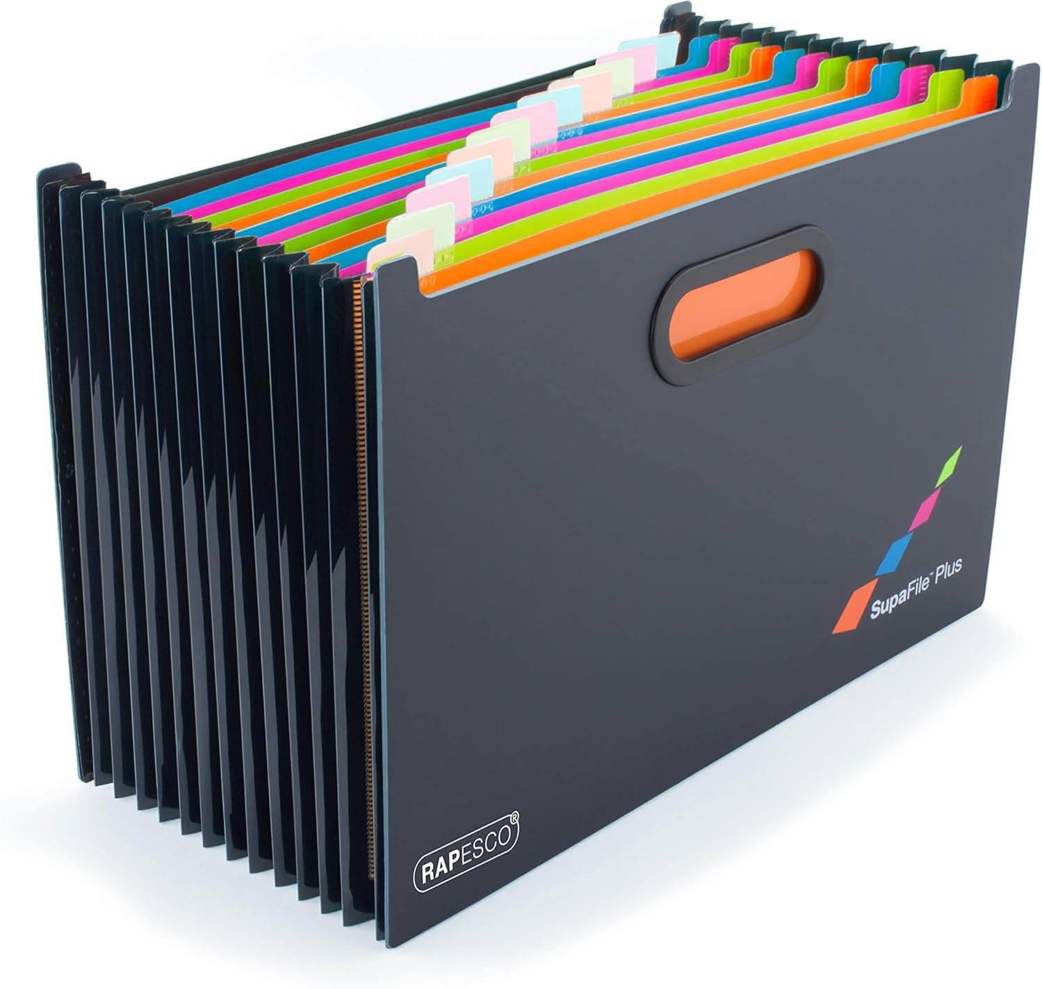Rapesco 1552 SupaFile Plus 13-Part Desktop Expanding File Organiser A4+