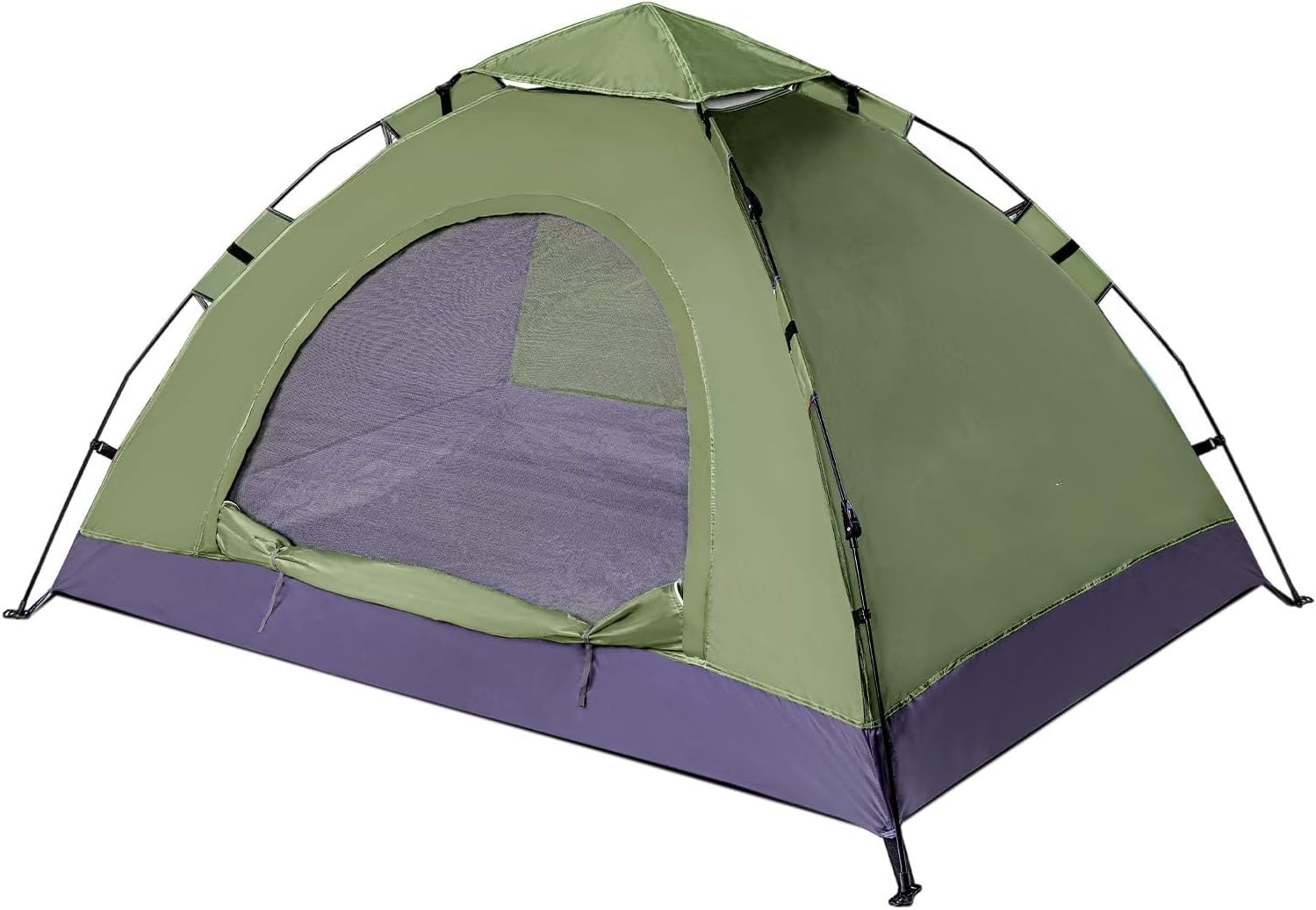 2 Man Tent Waterproof, Easy Set Up Lightweight Windproof Camping Tent, Compact 2 Person Dome Tent for Camping, Festivals, Backpacking, Hiking