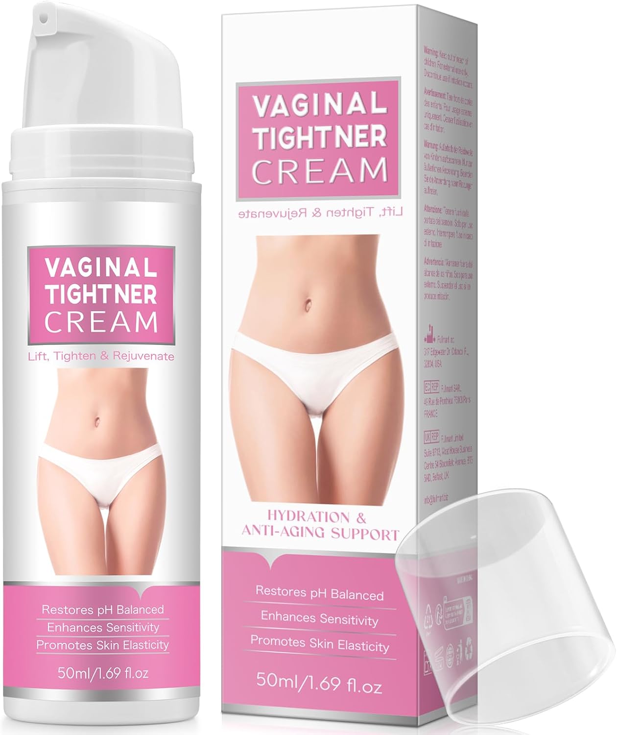 Vaginal Tightening Cream,50ml Vaginal Wall Care,Postpartum Vaginal Tightening and Repair,Restor PH Balanced,Enhance Sensitivity and Promot Skin Elasticity,Sensual Care