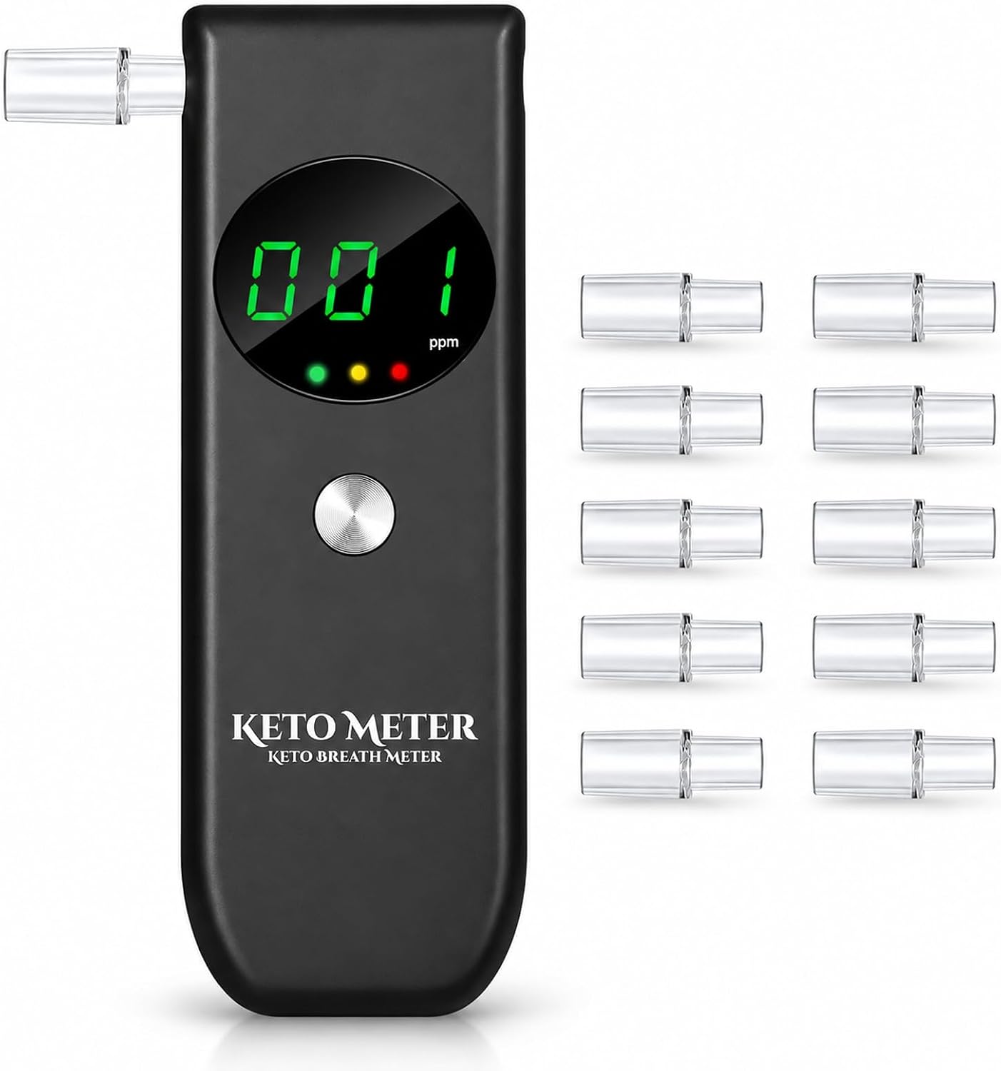 Breath Ketone Meter, Reusable Design for Daily Checks