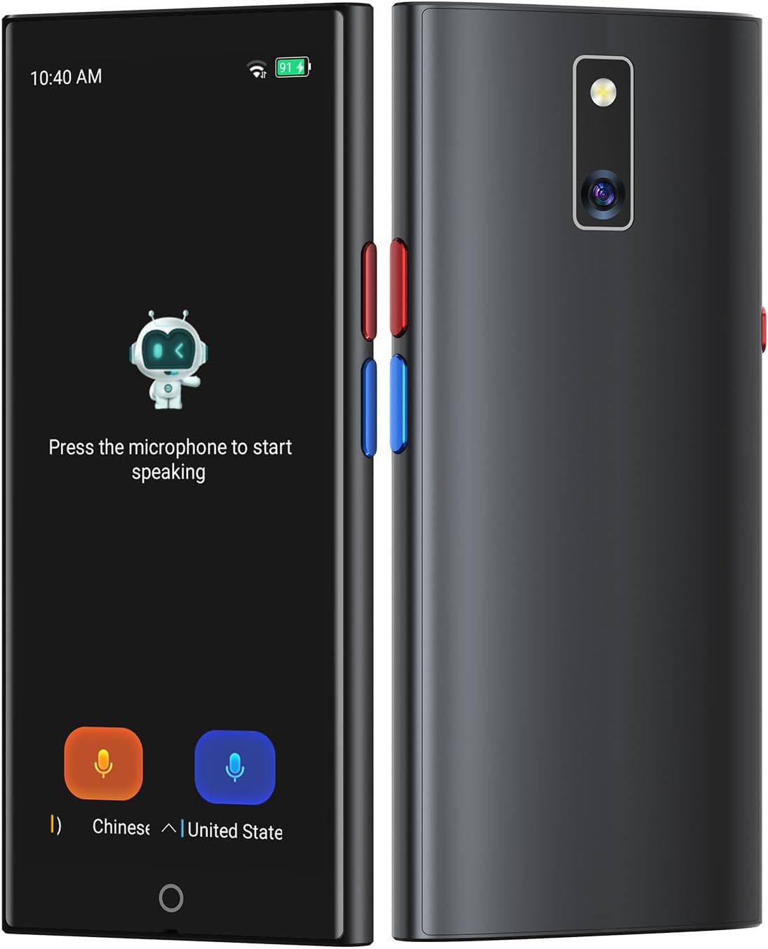Language Translator Device, 2026 Upgraded Chip Two Way Real-Time Voice Translator, 150 Languages AI/Online/Offline/Group/Phone Translation, No WiFi Needed, 5.5" HD Screen for Travel Business Learning