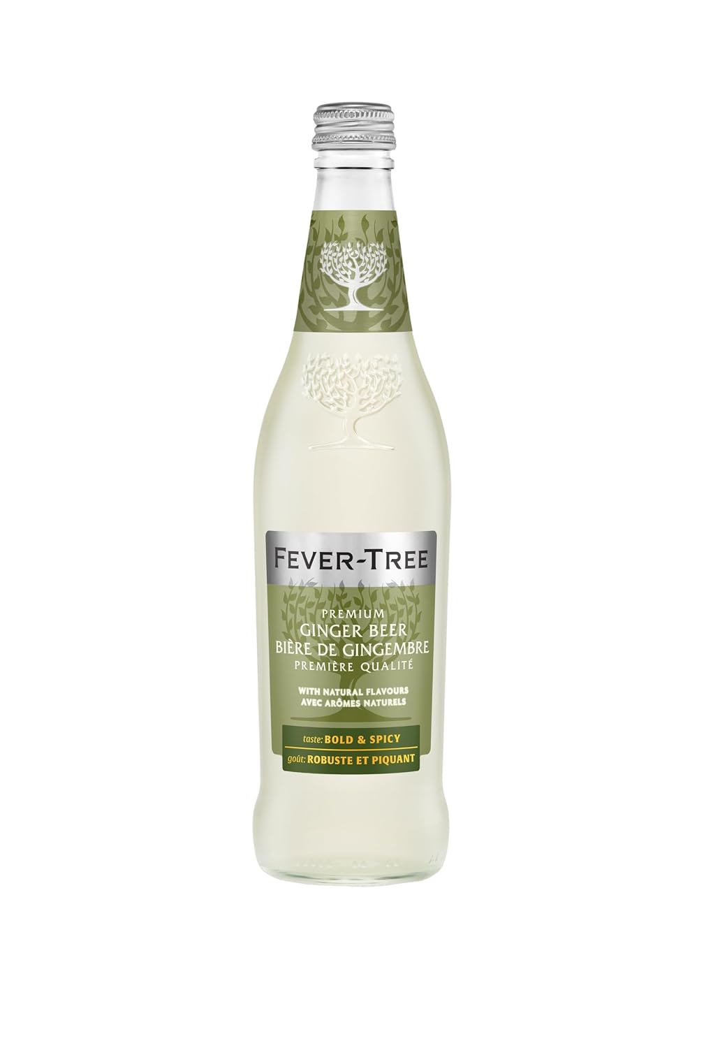 Fever-Tree Ginger Beer, Premium, 16.9 Fl Oz (Pack of 6)