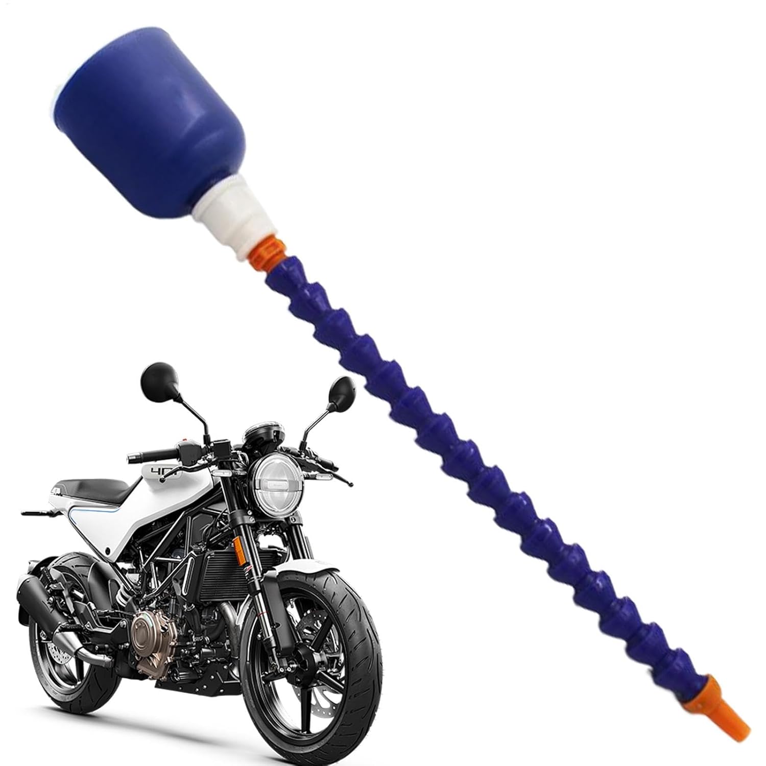 Automotive Funnels, Flexible Multifunctional Spout, 15.75x0.98in Portable Oil Funnel, Rotating System Tools, Automotives Oil Funnels for Industrial Scientific Use Automobiles