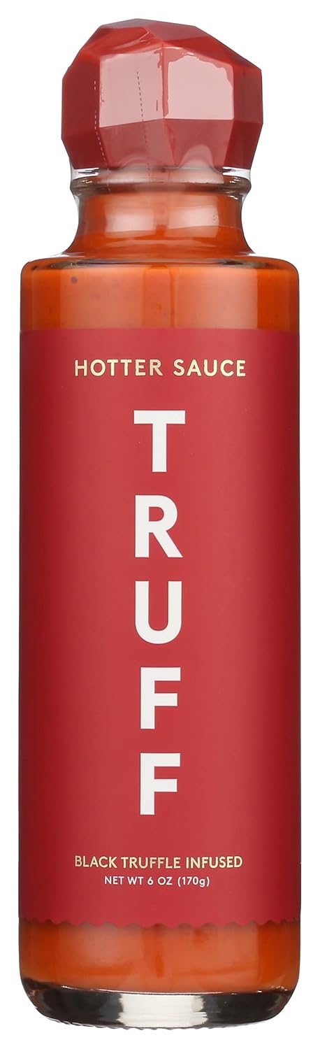 Truff Black Truffle Infused Hotter Sauce, 6 Ounces (Pack Of 6)