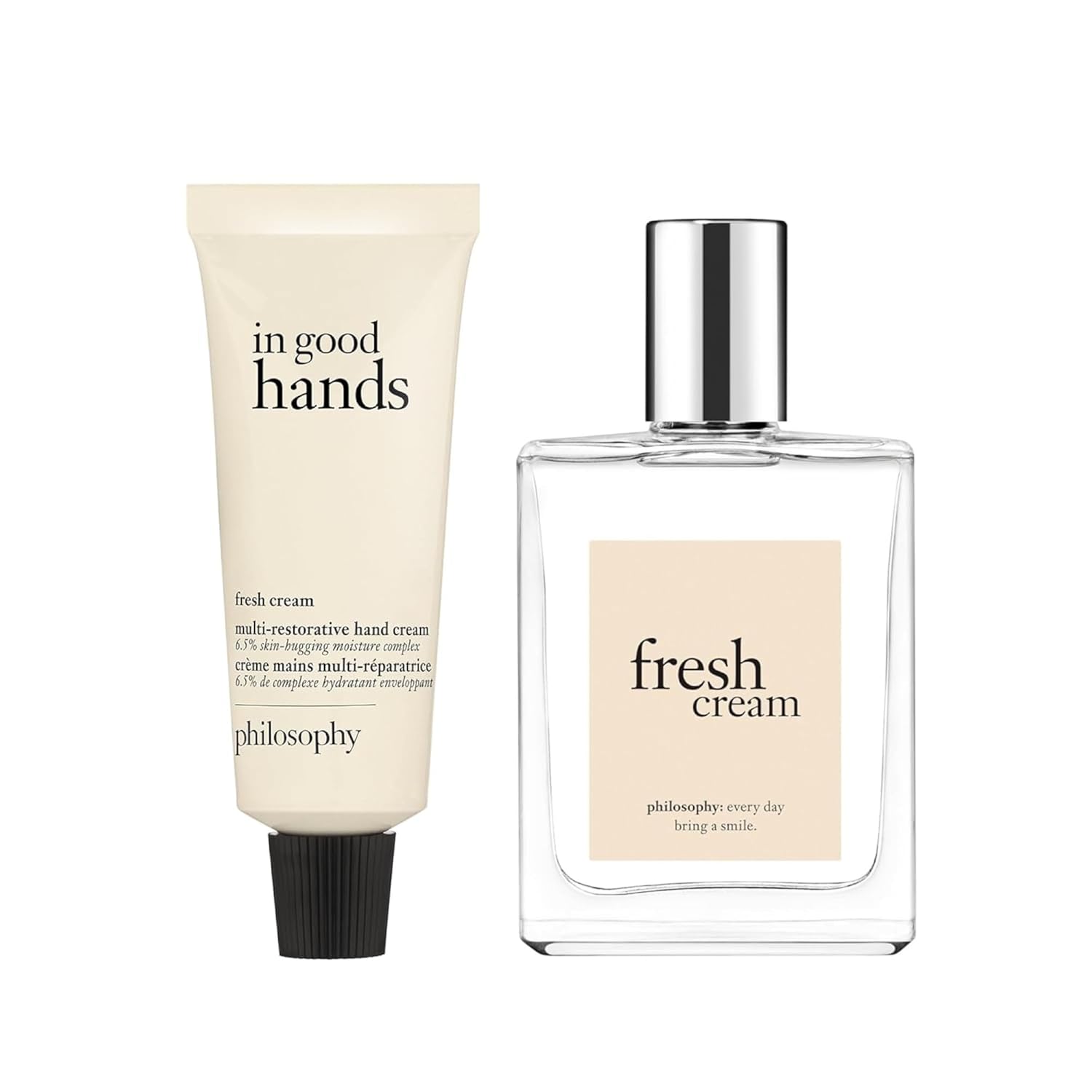 philosophy fresh cream eau de toilette - sweet & captivating women's perfume - with notes of vanilla, heliotrope & tonka bean - long lasting fragrance