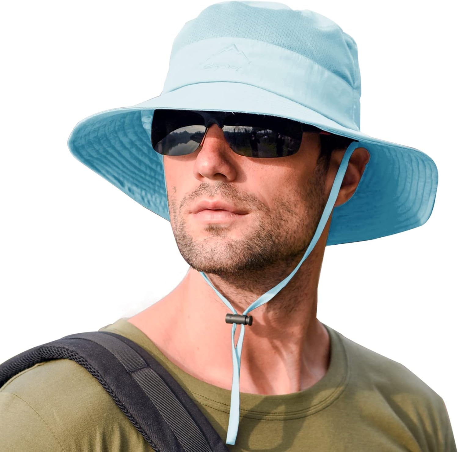 Rosoz Sun Hats for Men Women UPF 50+ Breathable Wide Brim Summer Fishing