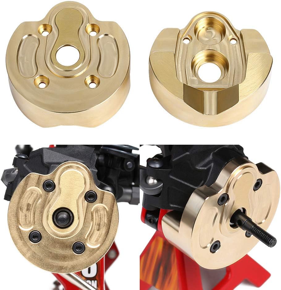 INJORA Brass Portal Steering Knuckle for AXAIL SCX10 III Capra 1.9 (Set B)