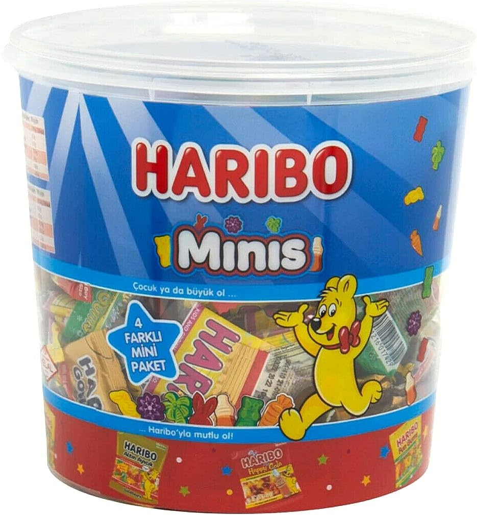 Haribo Minis - (10 g x 100 packs) - Halal