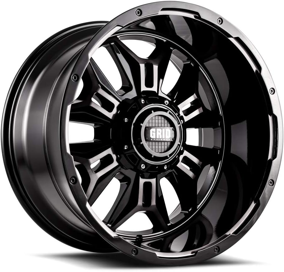 GD11 Custom Wheel - 17x9, 0 Offset, 5x139.7 Bolt Pattern, 87.1mm Hub - Gloss Black with Double Dark Tint Rim