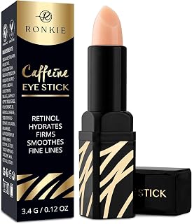 Caffeine Eye Cream for Dark Circles: Caffeine Eye Stick - Smooth Fine Lines and Hydrate Eye Area