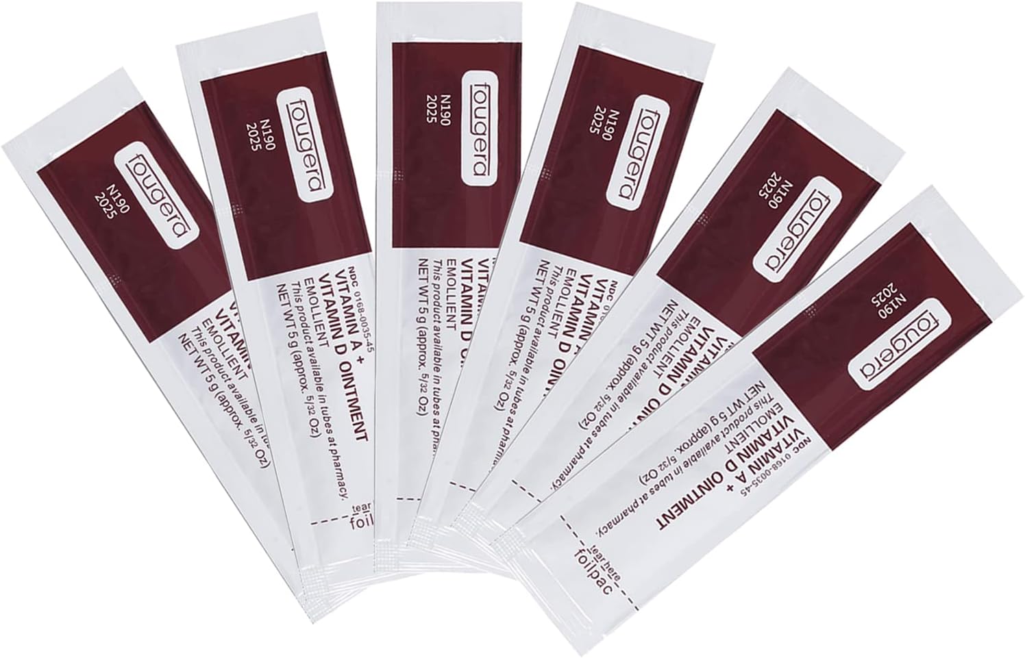 Proamate 50PCS Tattoo Cream Tattoo Scar Repair Gel, Microblading Aftercare Ointment Vitamin A&D Anti Scar Tattoo Aftercare Cream for Makeup Microblading and Healing Supplies
