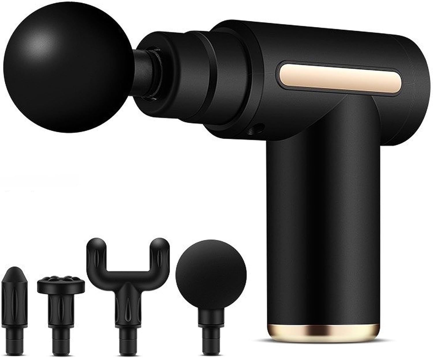IndoTeam Massage Gun Deep Tissue – Portable Massager Gun with 5 Speeds – Muscle Massage Gun Hand Held Massager for Shoulder Body Back Relaxation – Muscle Percussion Massaging Handheld Muscle-Gun